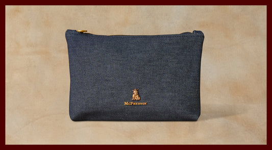 Axel Denim Valuables Pouch