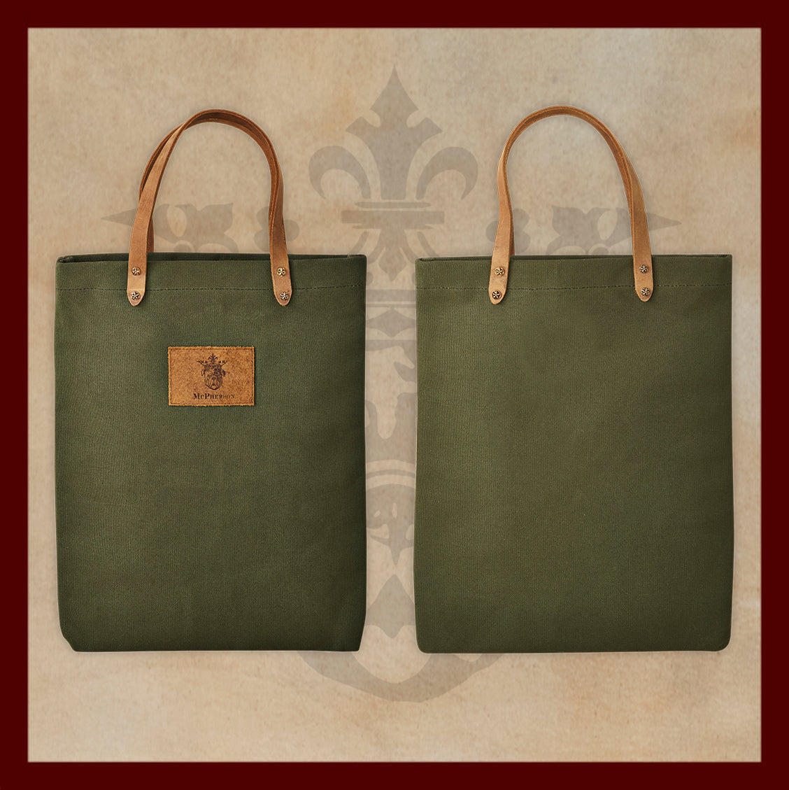 Dozer Olive Utility Tote