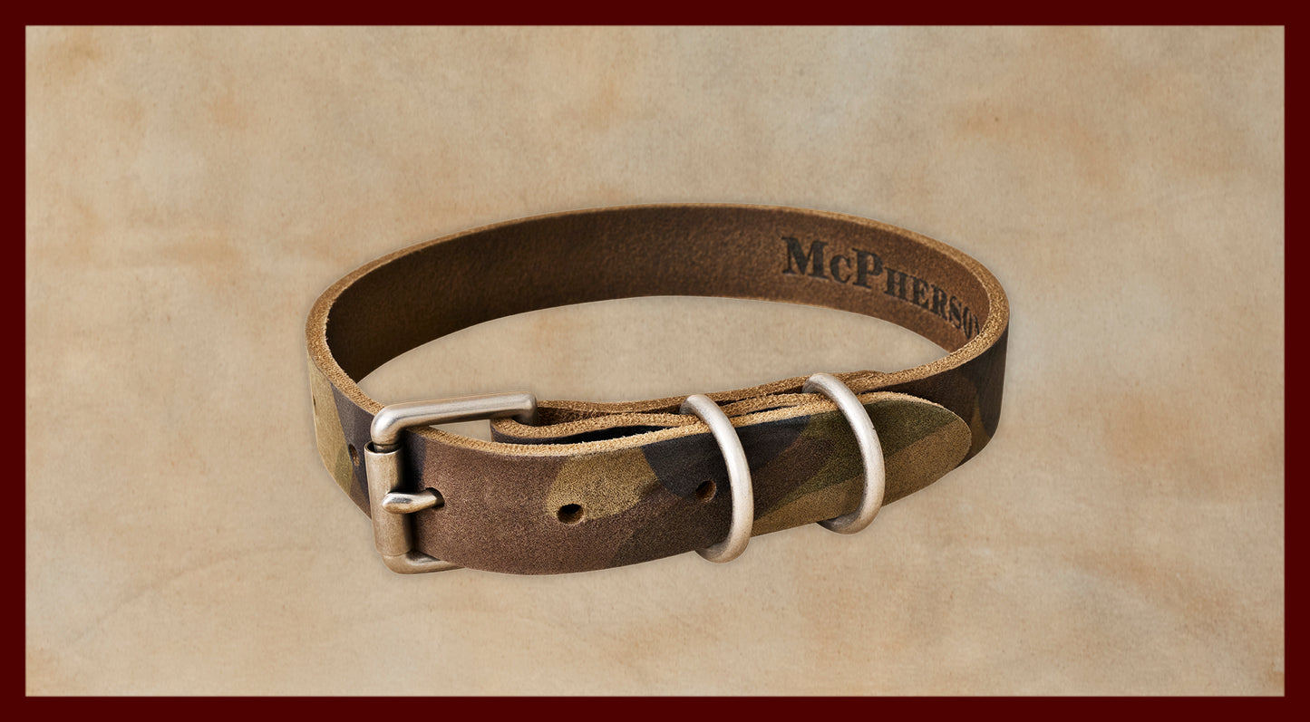 Old Boy Camouflage Dog Collar-Medium