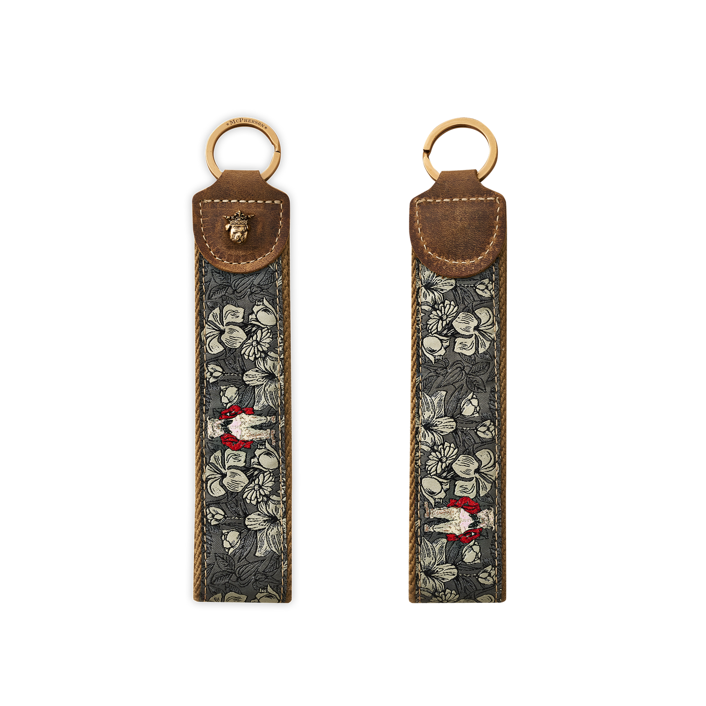 Porter Key Fob Woven Jacquard-Duke McPherson