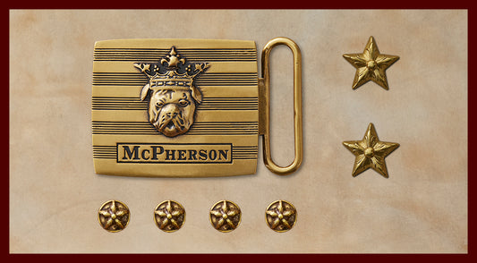 Tug's Gold Engineer Buckle Set