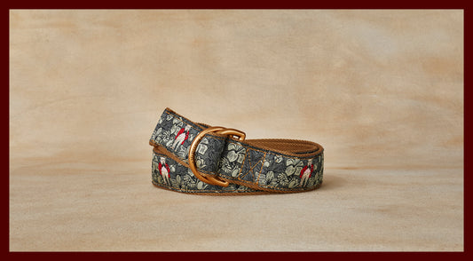 Sarge Duke McPherson Novelty Pattern D-Ring Belt