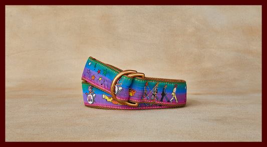 Sarge Hey Tug Novelty Pattern D-Ring Belt