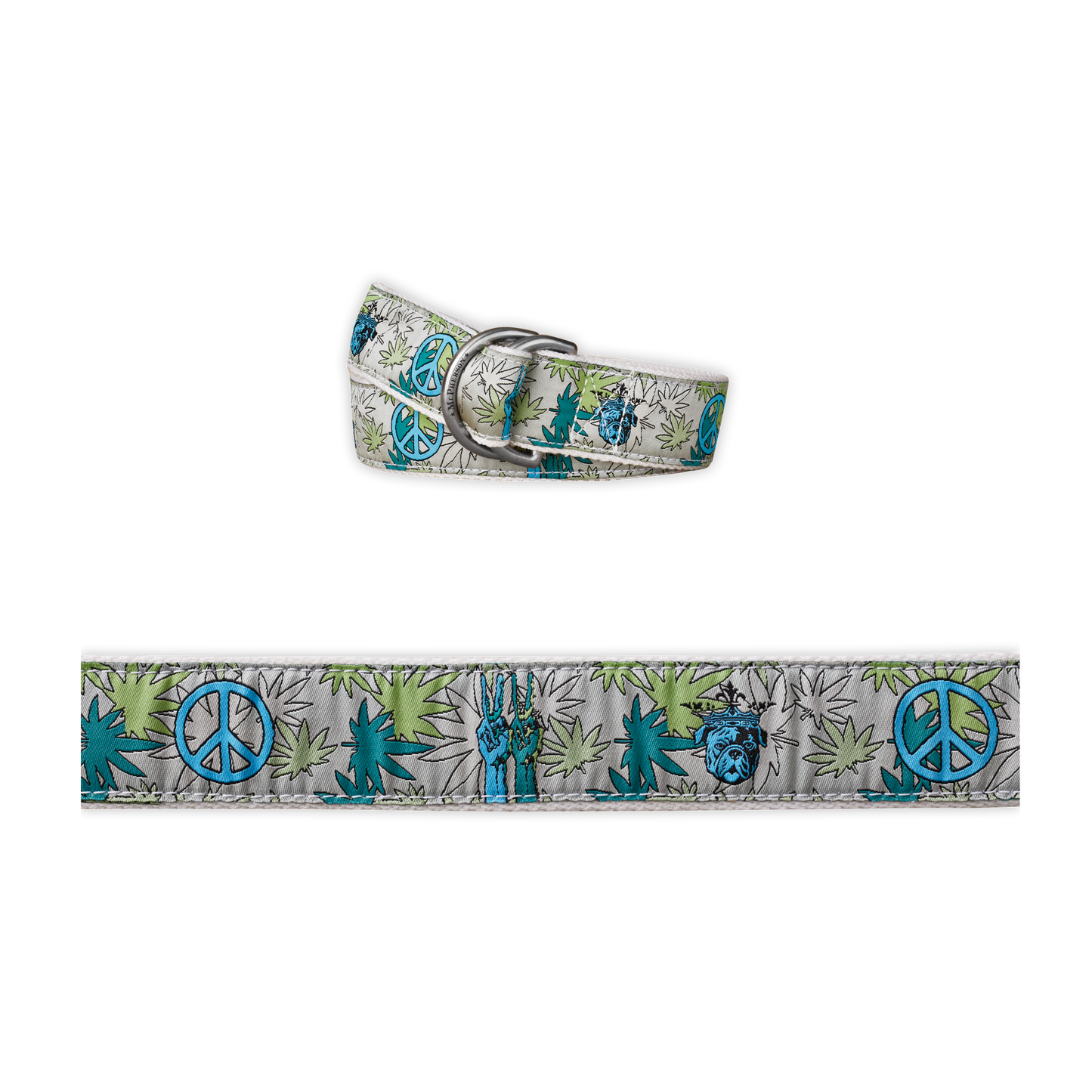 Sarge DD Belt Woven Jacquard-Peace