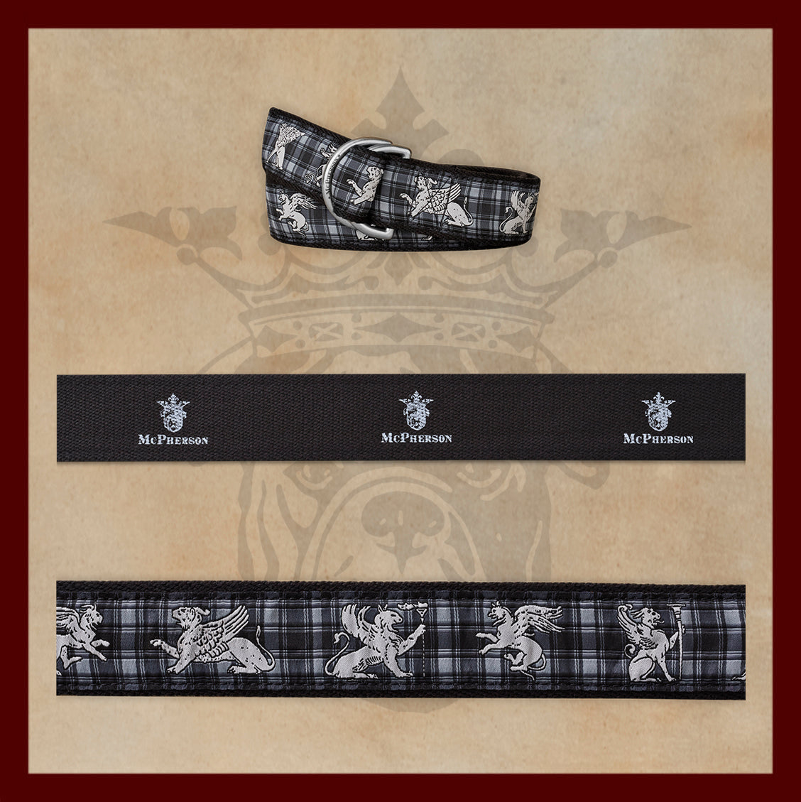 Sarge Regal Icon Novelty Pattern D-Ring Belt