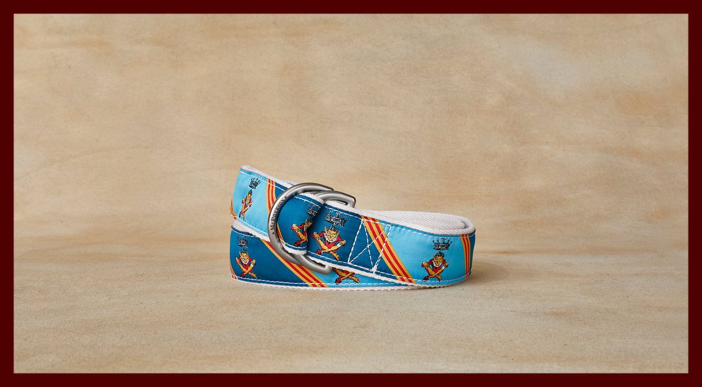 Sarge DD Belt Woven Jacquard-Royal Jester