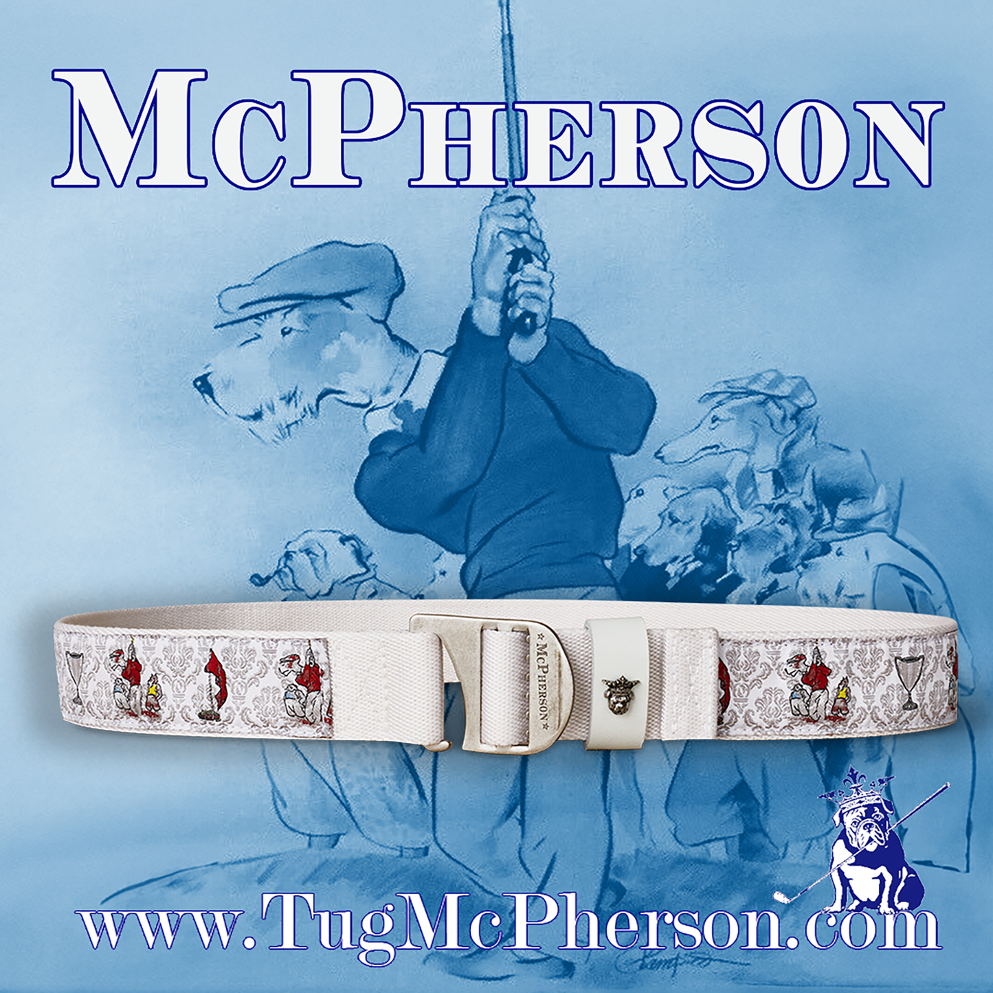 Sarge Seamus McPherson Novelty Pattern D-Ring Belt