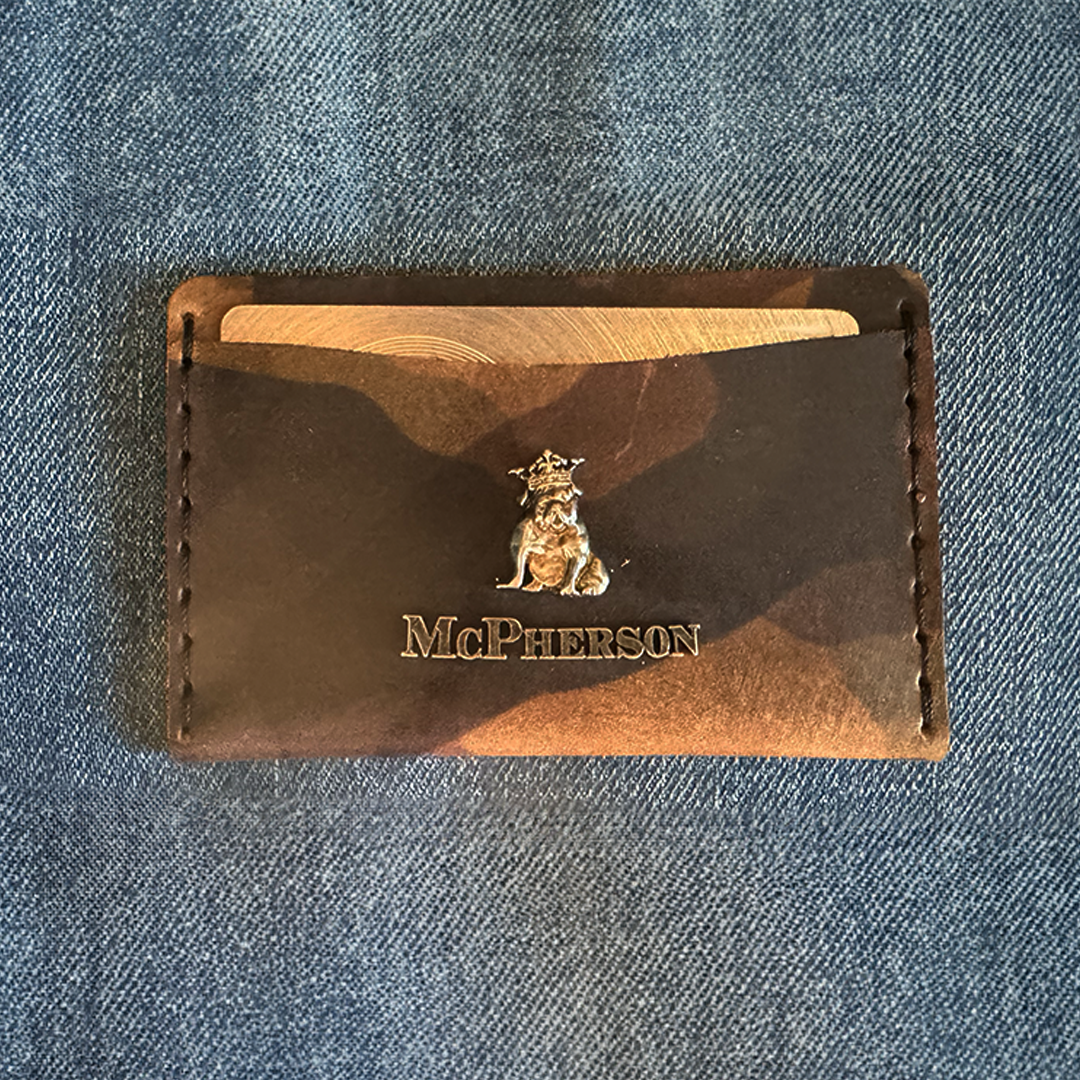 Kyle Camouflage Leather Card Wallet