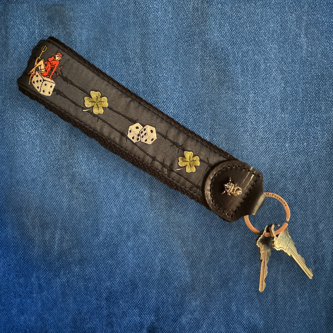 Porter Novelty She Devil Pattern Key Fob