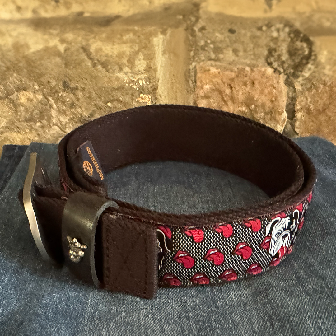 Tank Novelty Honky Tonk Dog Pattern Webbed Utility Belt