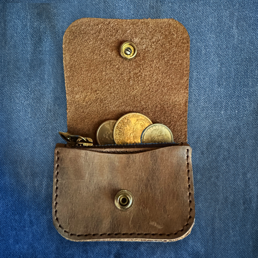 Winston Camouflage Leather Coin Purse