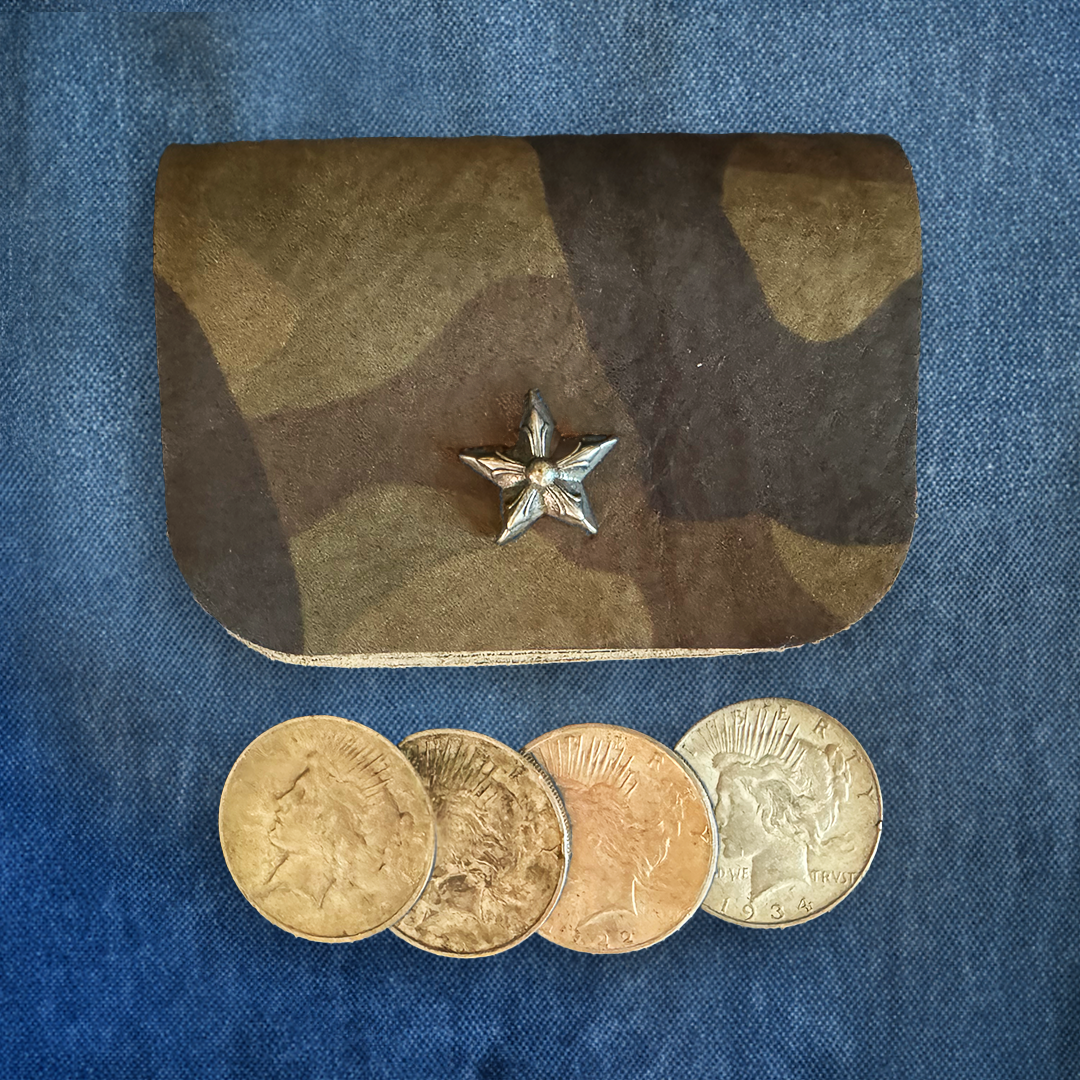 Winston Camouflage Leather Coin Purse