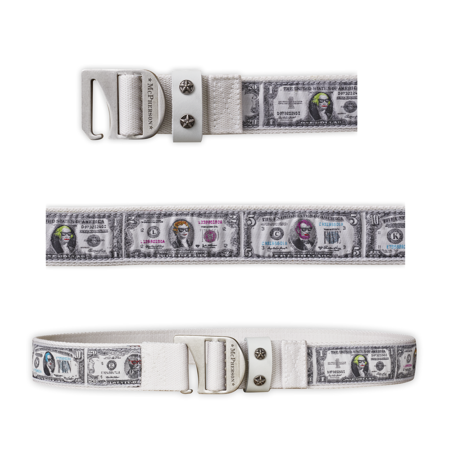 Tank Utility Belt Woven Jacquard-Funny Money