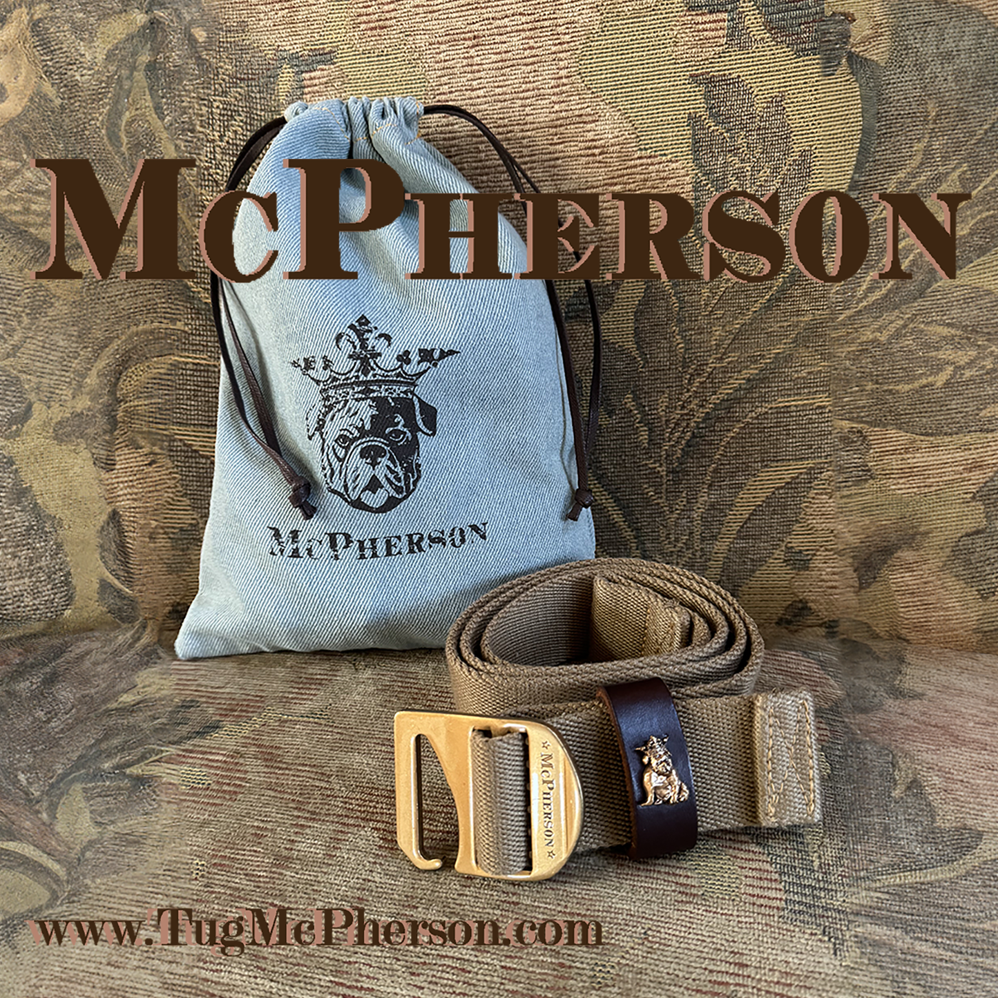Tank Khaki Webbing Utility Belt