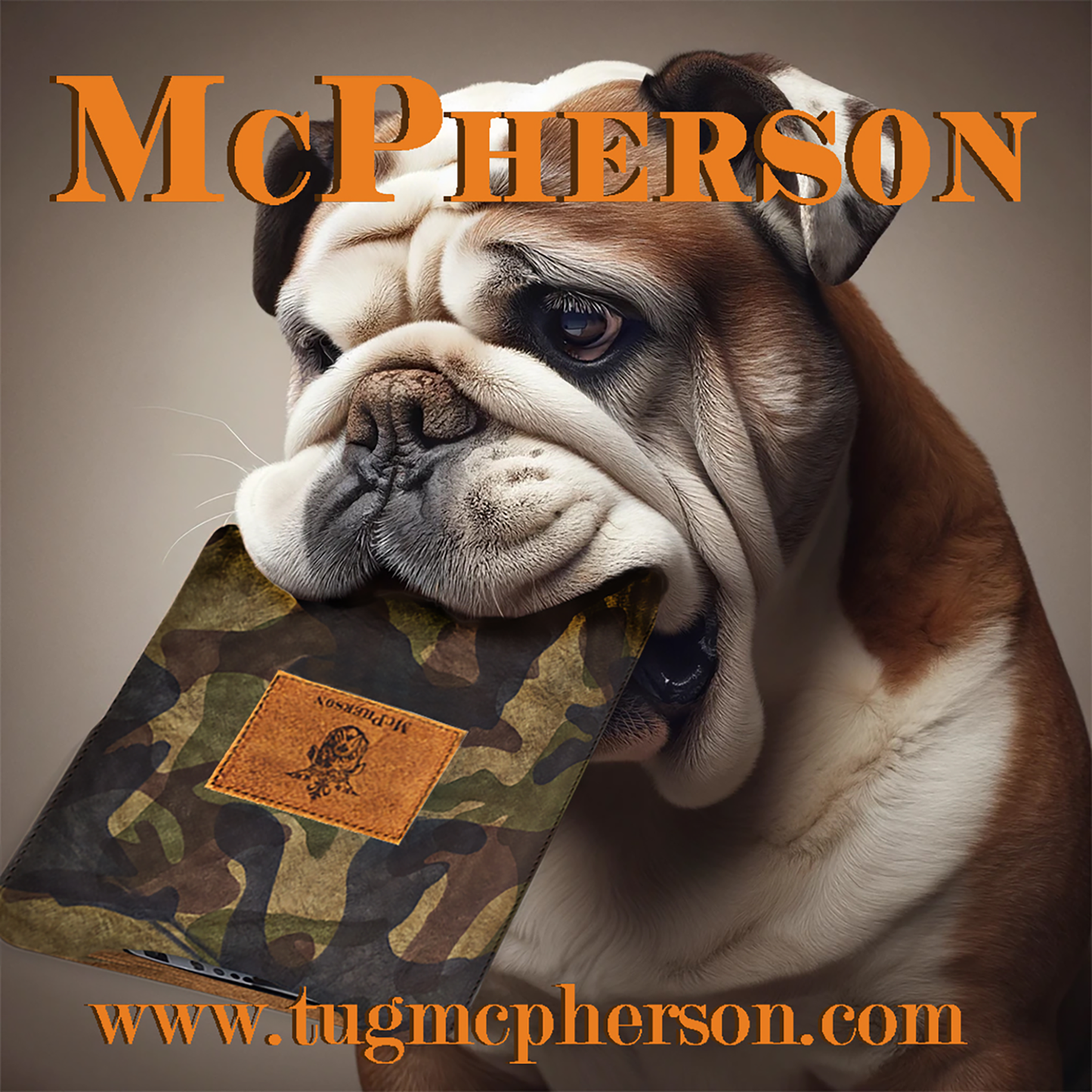 Bronson Camouflage Leather iPad Case