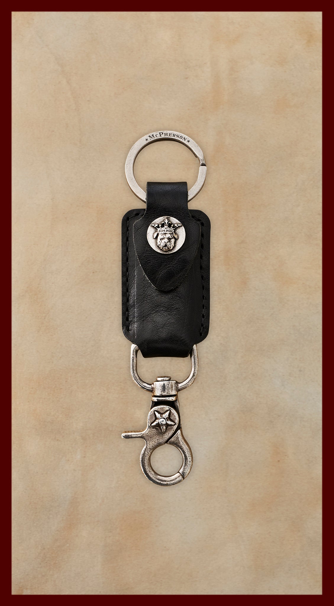 Tilman Black Valet Key Clip