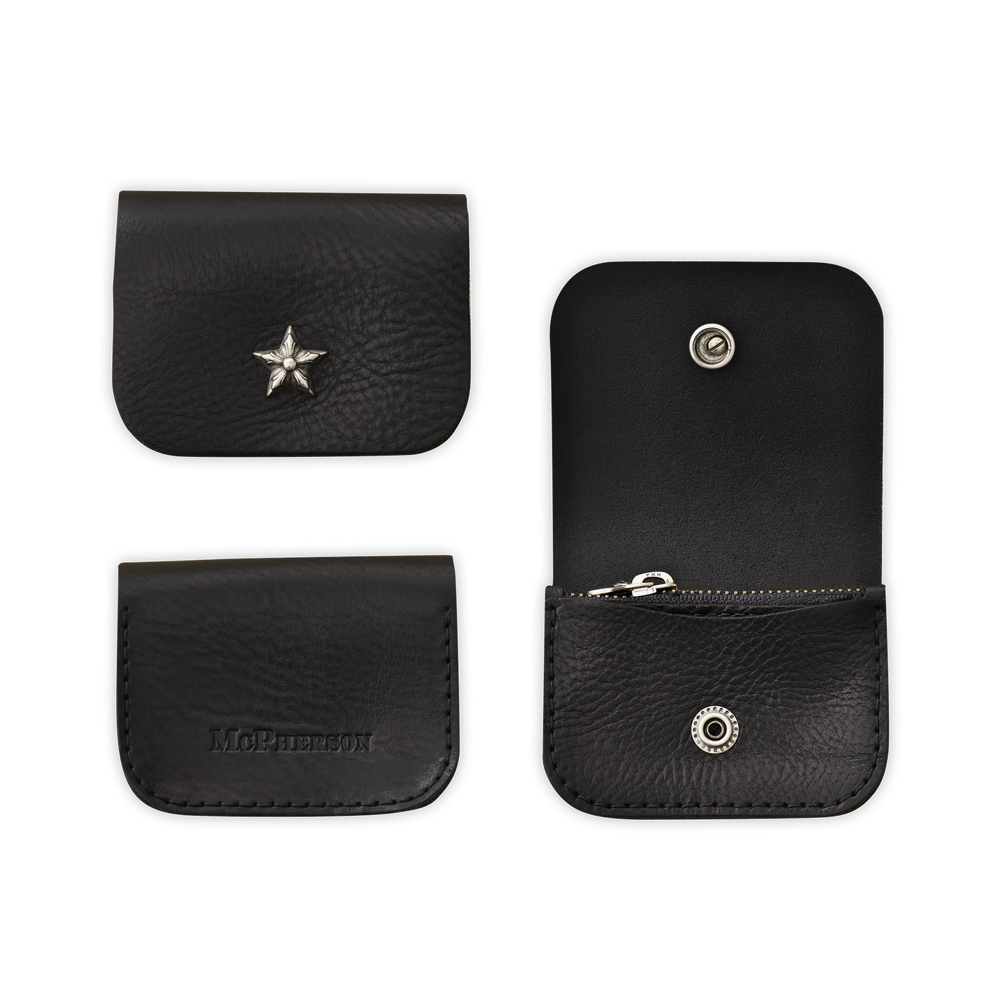 Winston Purse Vegetable Tanned Cowhide-Black