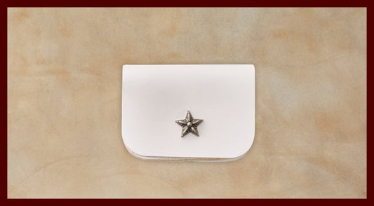 Winston White Leather Coin Purse
