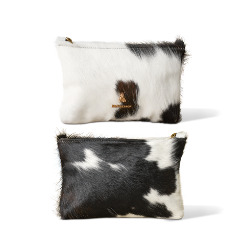 Axel Cable and Valuables Pouch Hair-On Cowhide-Mustang