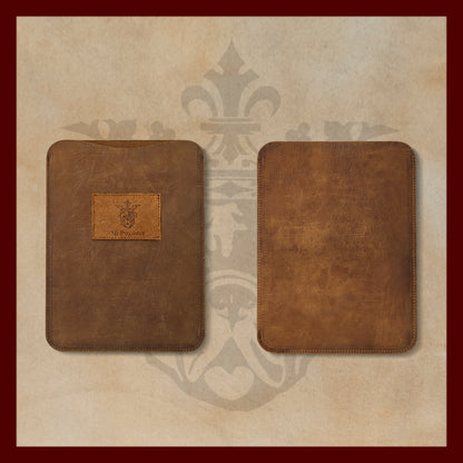 Bronson Chestnut Leather iPad Case
