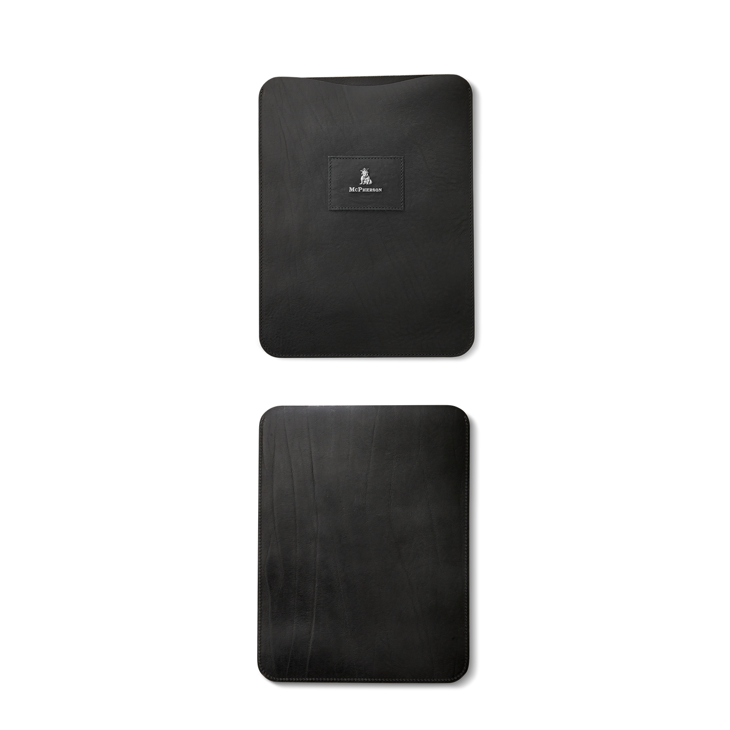 Bronson iPad Case Vegetable Tanned Cowhide-Black 12.9"