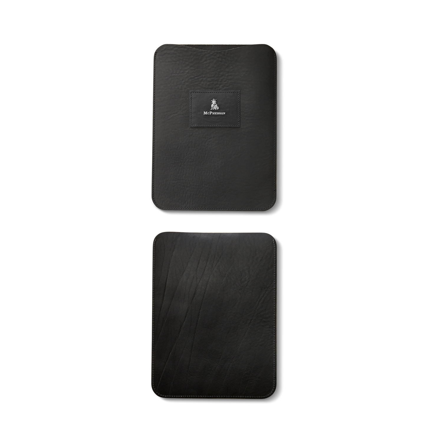 Bronson iPad Case Vegetable Tanned Cowhide-Black 10.9"