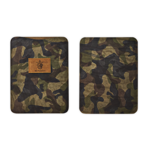 Bronson iPad Case Vegetable Tanned Cowhide-Camouflage-12.9"