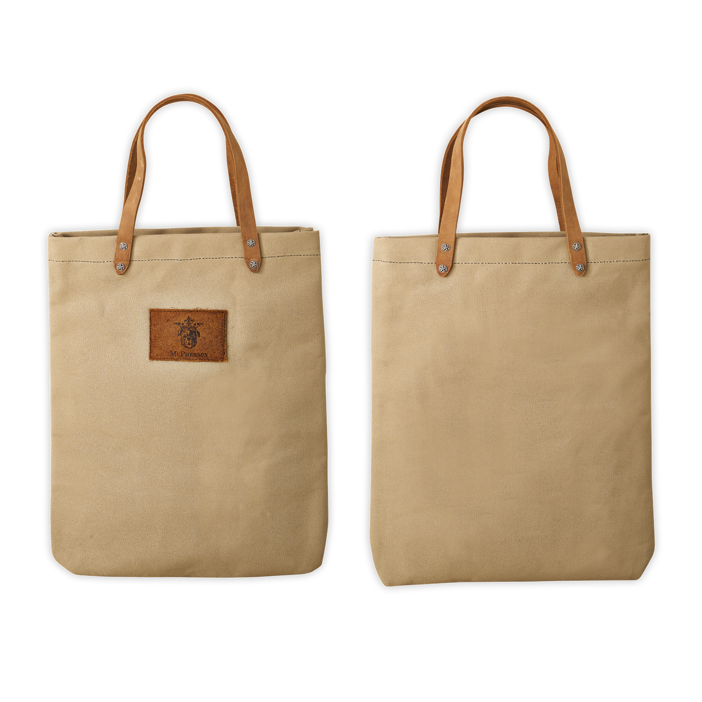 Dozer Utility Tote Heavy Cotton Canvas-Khaki