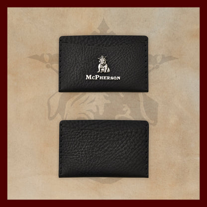 Kyle Black Leather Card Wallet