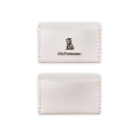 Kyle Card Wallet Vegetable Tanned Cowhide-White