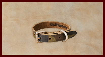 Old Boy Camouflage Dog Collar-Small