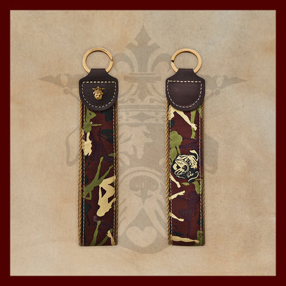 Porter Novelty Camo Girl Pattern Key Fob