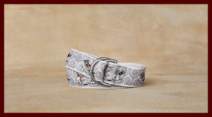 Sarge Golfing Cats Novelty Pattern D-Ring Belt