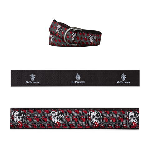 Sarge DD Belt Woven Jacquard-Honky Tonk Dog