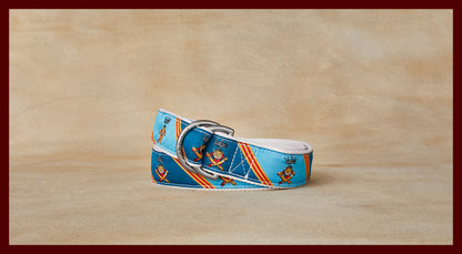 Sarge Royal Jester Novelty Pattern D-Ring Belt