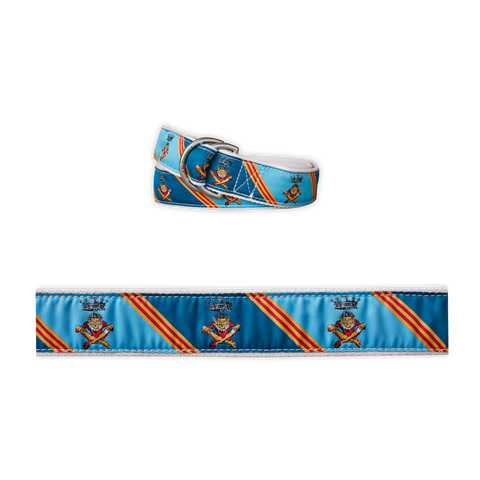 Sarge Royal Jester Novelty Pattern D-Ring Belt