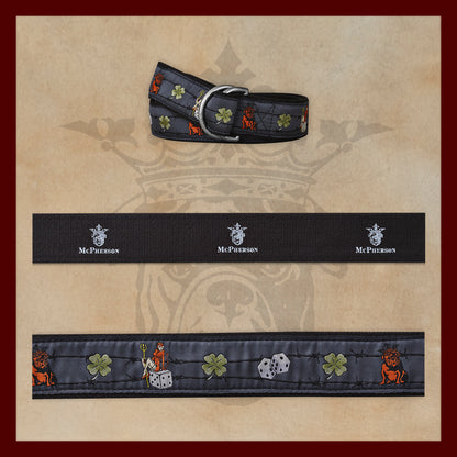 Sarge She Devil Novelty Pattern D-Ring Belt