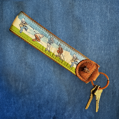 Porter Novelty Release the Kraken Pattern Key Fob