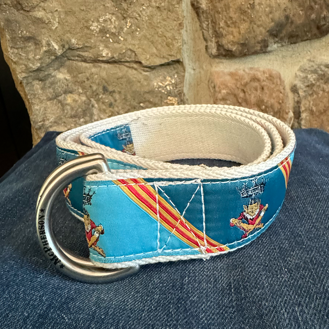 Sarge Royal Jester Novelty Pattern D-Ring Belt