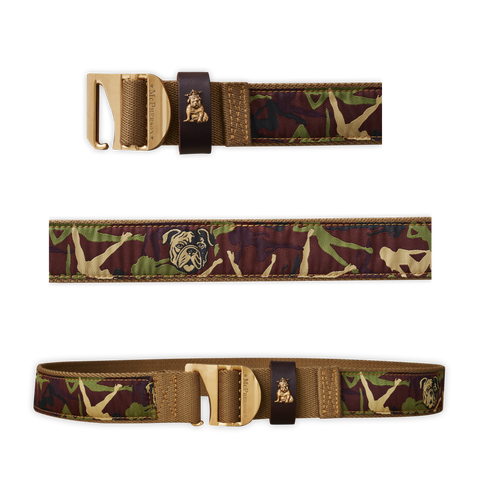 Tank Novelty Camo Girl Pattern Webbed Utility Belt