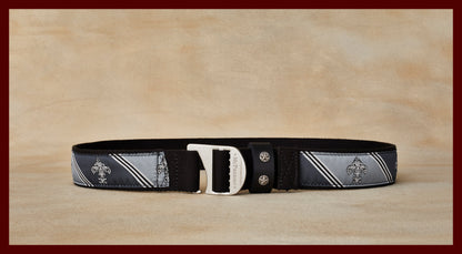 Tank Novelty Fleur de Lis Pattern Webbed Utility Belt