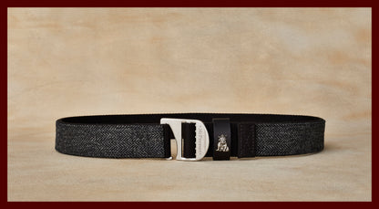 Tank Gray Scottish Wool Herringbone Utility Belt