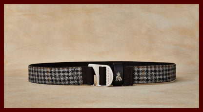 Tank Gray Scottish Wool Check Utility Belt