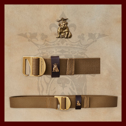 Tank Khaki Webbing Utility Belt