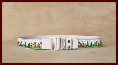 Tank Novelty North Berwick Pattern Webbed Utility Belt