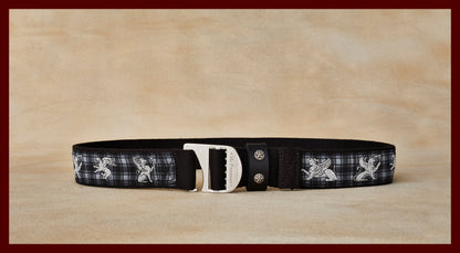 Tank Novelty Regal Icon Pattern Webbed Utility Belt