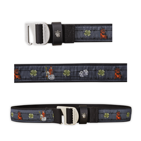 Tank Novelty She Devil Pattern Webbed Utility Belt