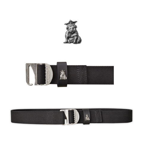 Tank Black Webbing Utility Belt