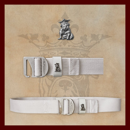 Tank White Webbing Utility Belt