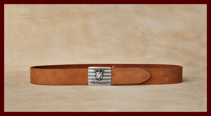 Tug's Chestnut Leather Engineer Belt